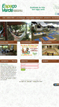 Mobile Screenshot of espacoverde.com.br